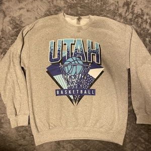 Vintage Utah Jazz pullover crewneck